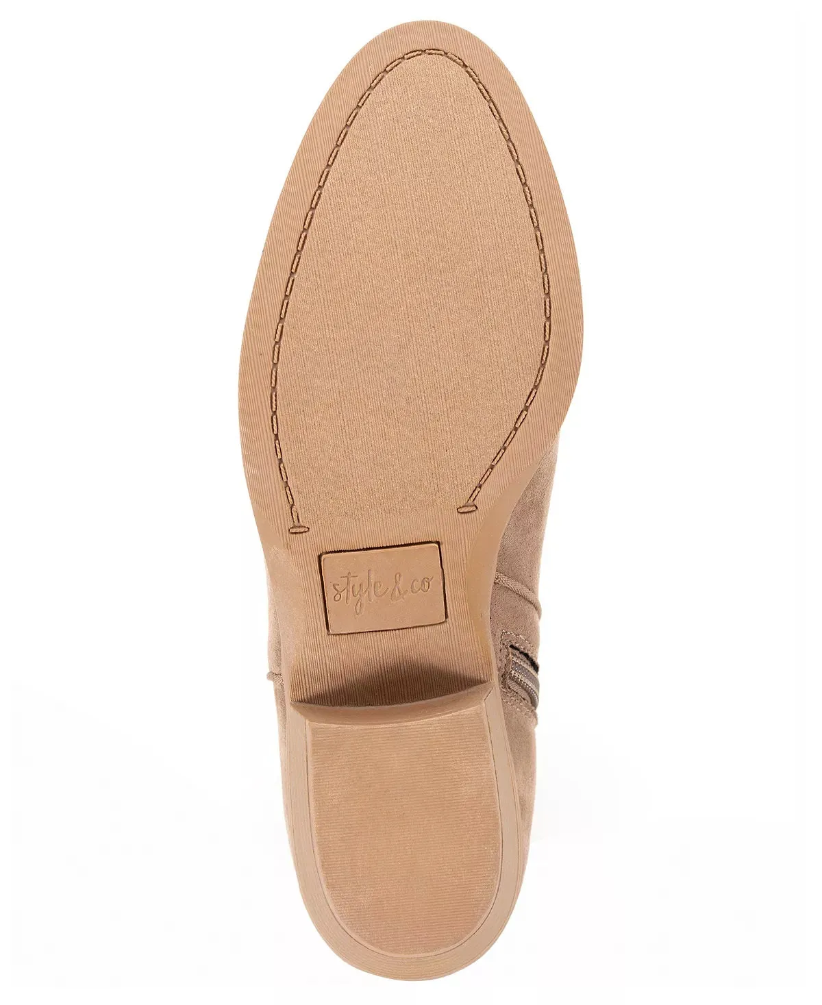 Style & Co Wileyy Ankle Booties Women s Shoes taupe micro Size 10.5M
