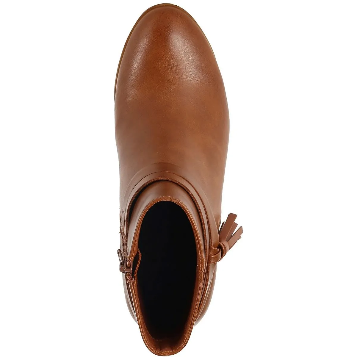 Style & Co. Womens CATRIONAA Pointed toe Booties Ankle Boots Tan 9 Medium (B,M)