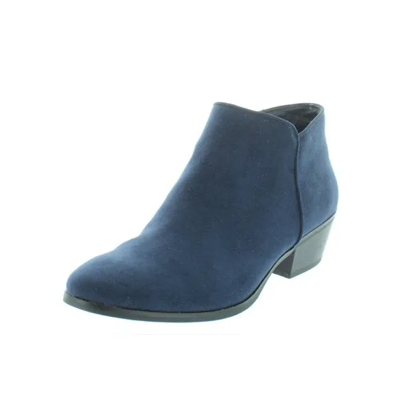 Style Co Wileyy Ankle Booties Navy 7.5 W