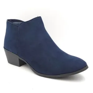 Style Co Wileyy Ankle Booties Navy 7.5 W