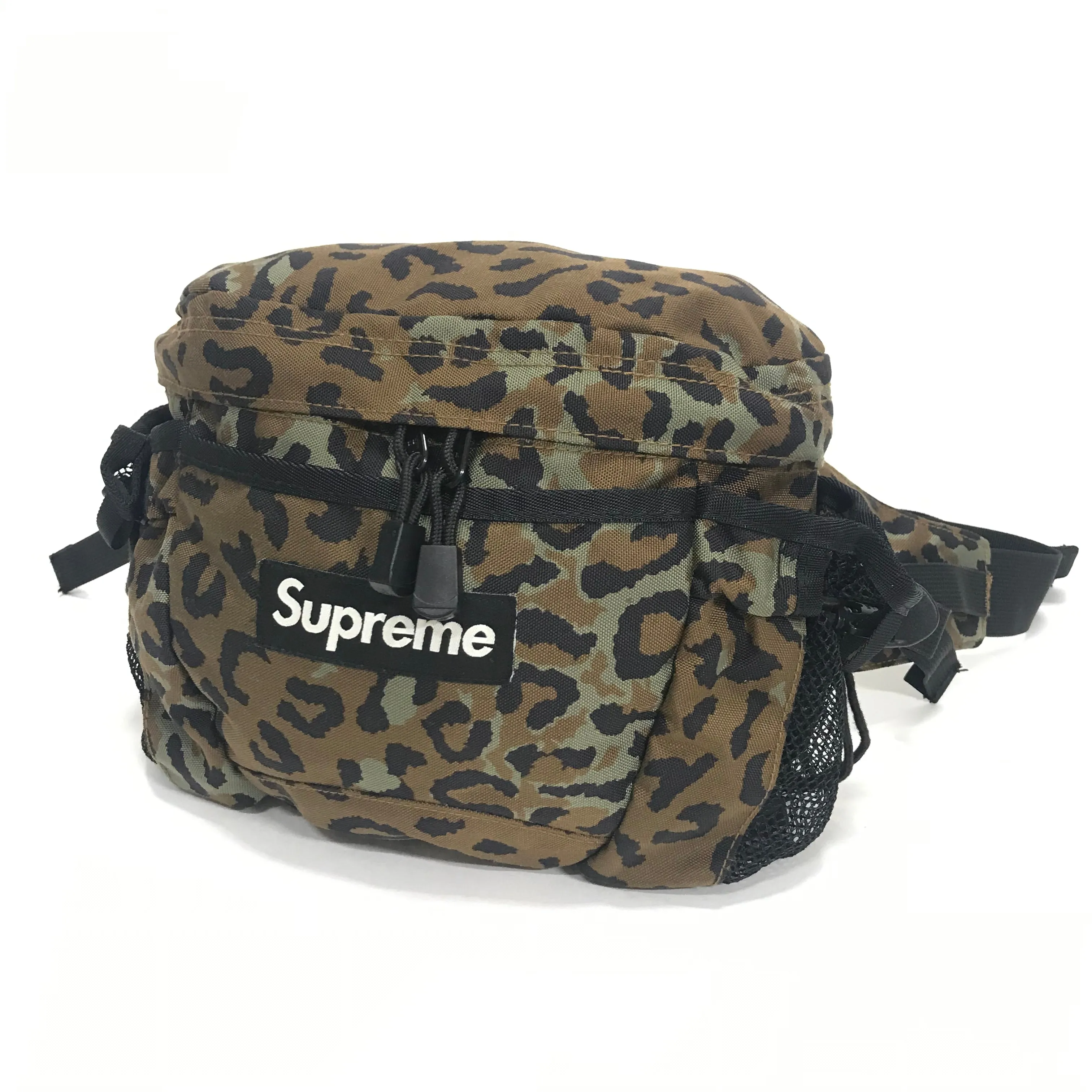 Supreme Leopard Camo Waist Bag