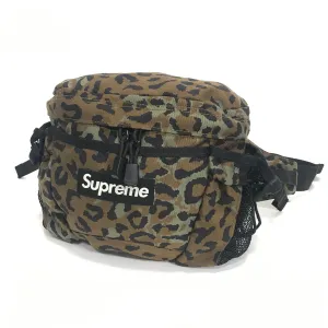 Supreme Leopard Camo Waist Bag