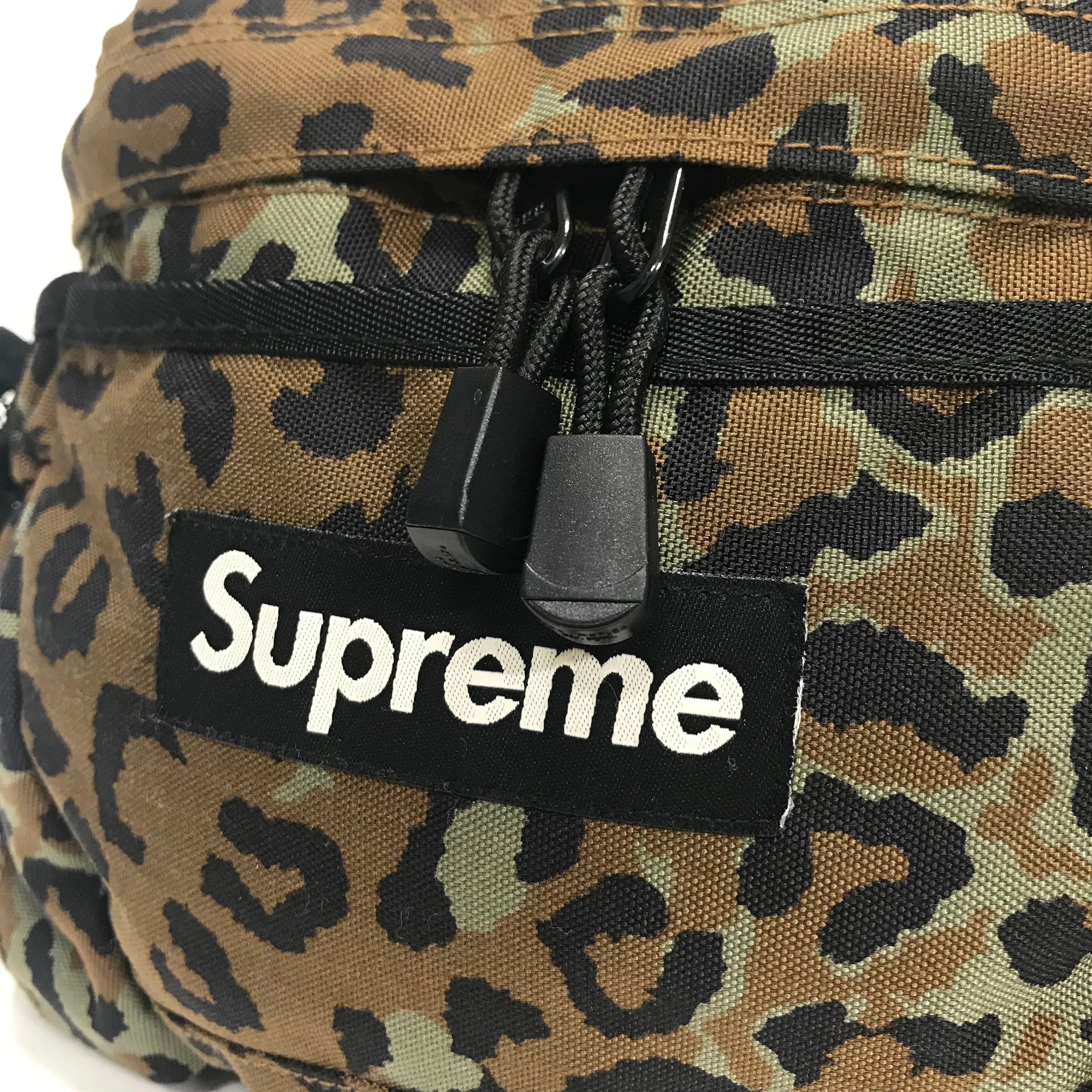 Supreme Leopard Camo Waist Bag