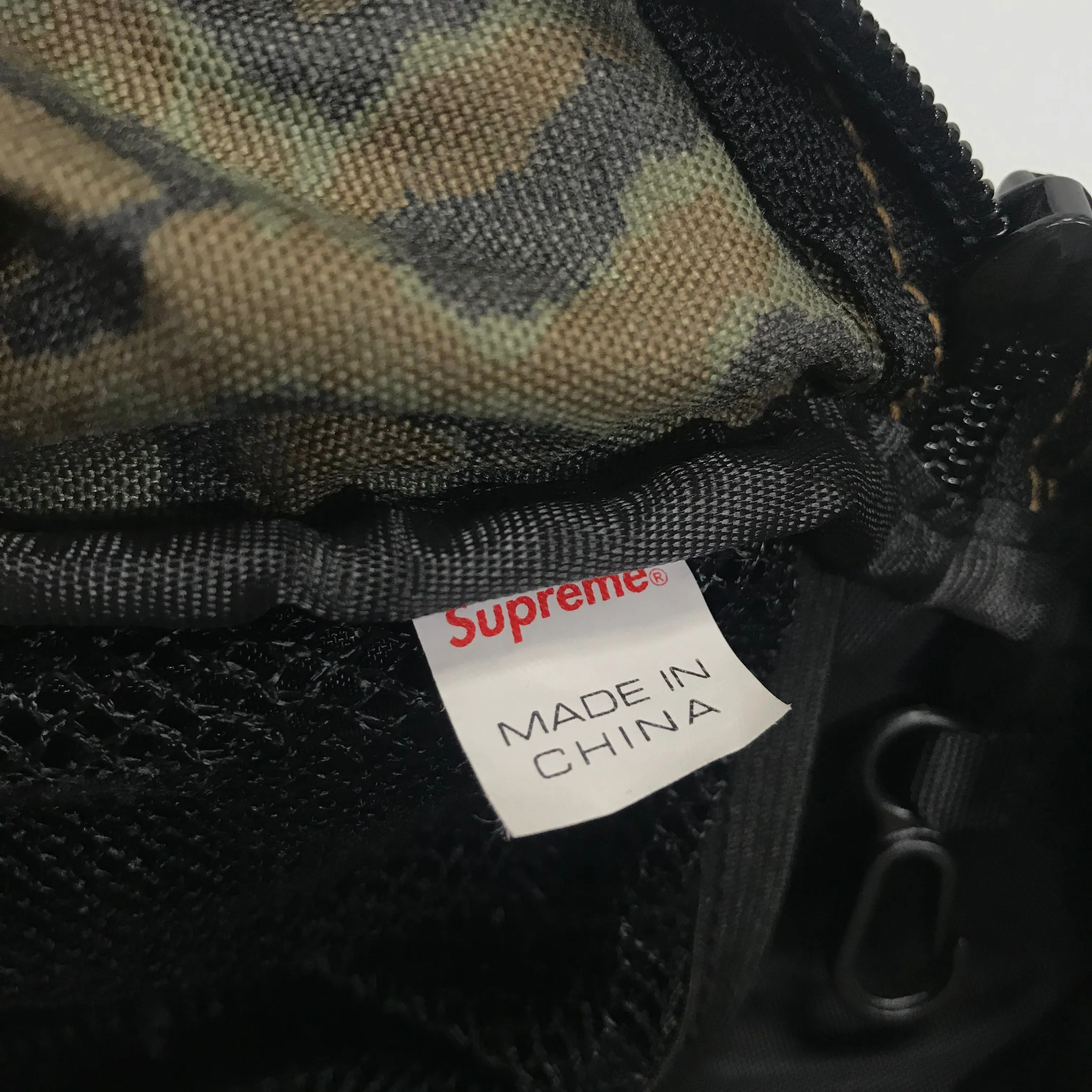 Supreme Leopard Camo Waist Bag