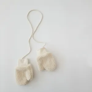 TEDDY MITTENS ON STRINGS