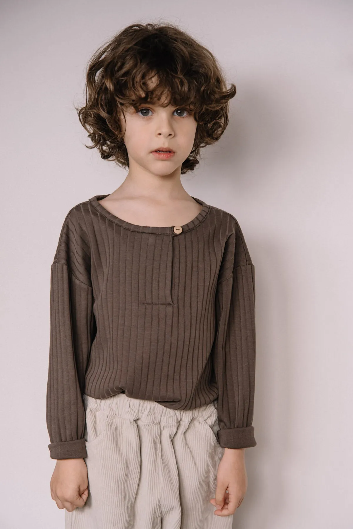 Tee-Shirt Manches Longues Orso Brownie