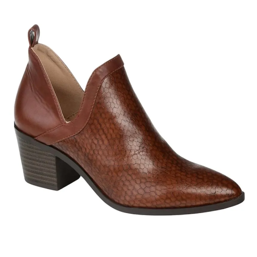 TERRI Women's Booties Block Heel Ankle Boot