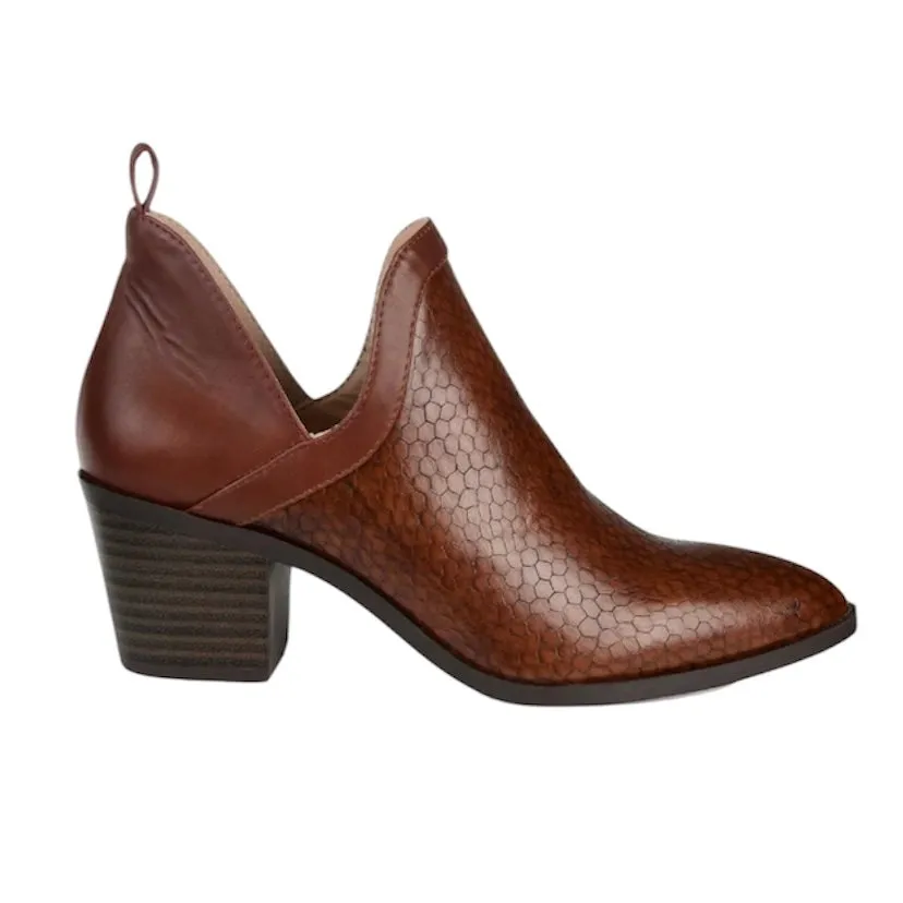 TERRI Women's Booties Block Heel Ankle Boot