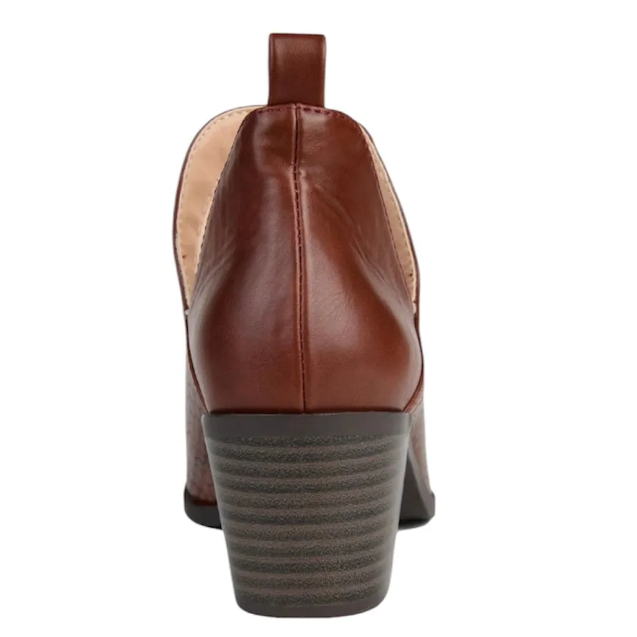 TERRI Women's Booties Block Heel Ankle Boot