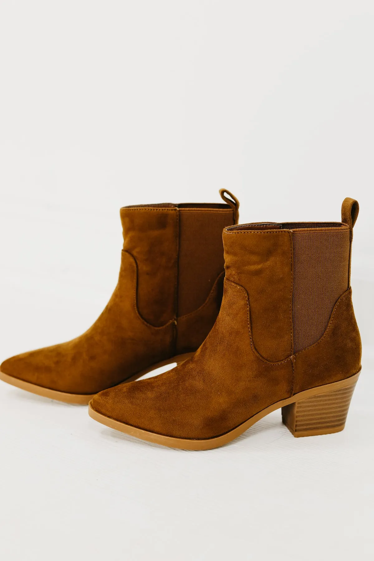 The Rayden Booties - Tan Suede - FINAL SALE