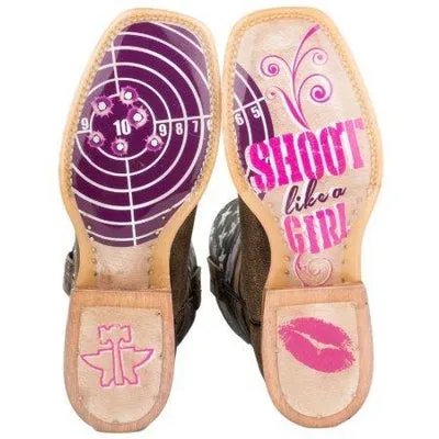 Tin Haul Western Boots Womens American Woman Multi 14-021-0007-1219 MU