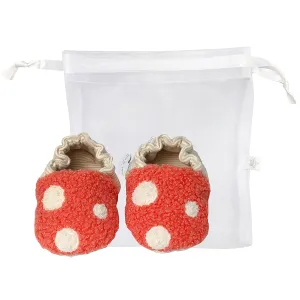 Toadstool Booties in Bag (0-6 MONTHS)
