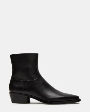 TRAVIS BLACK LEATHER