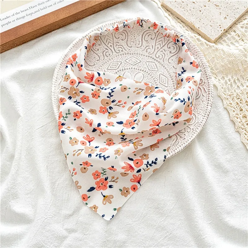 Triangle Printed Bohemian Headbands Hair Scarf Without Clips and Elastic
