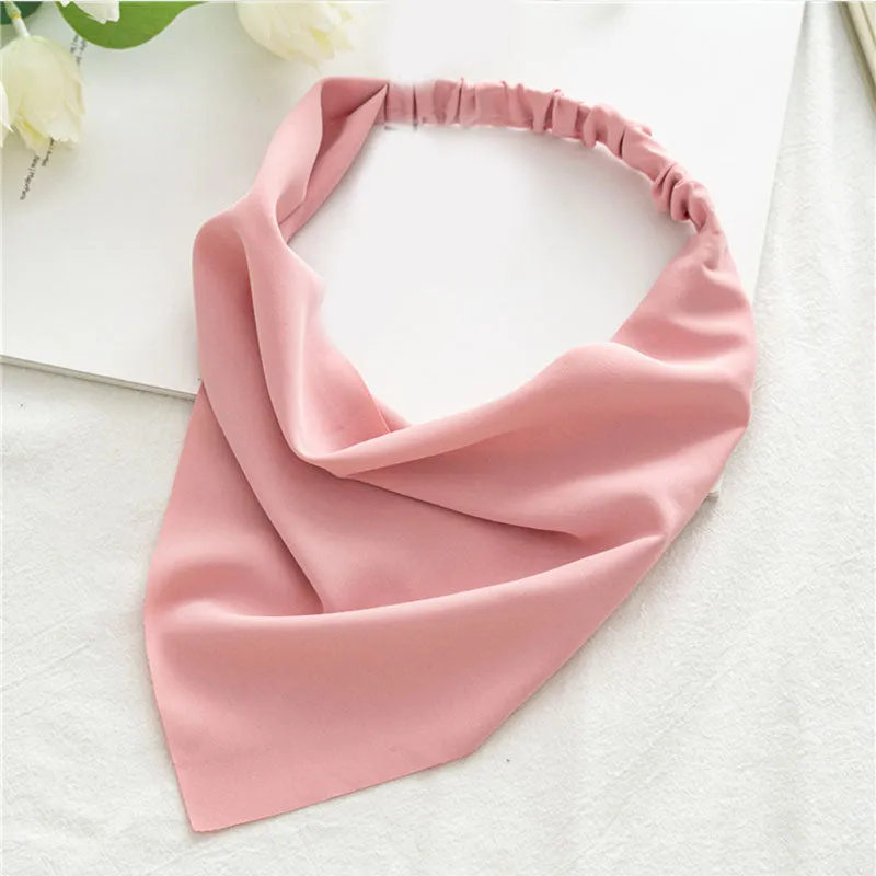 Triangle Printed Bohemian Headbands Hair Scarf Without Clips and Elastic