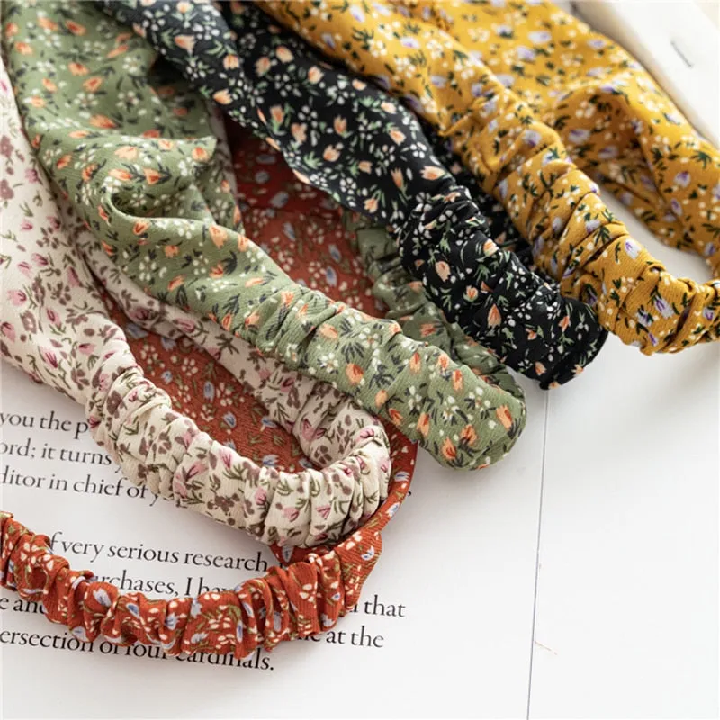 Triangle Printed Bohemian Headbands Hair Scarf Without Clips and Elastic