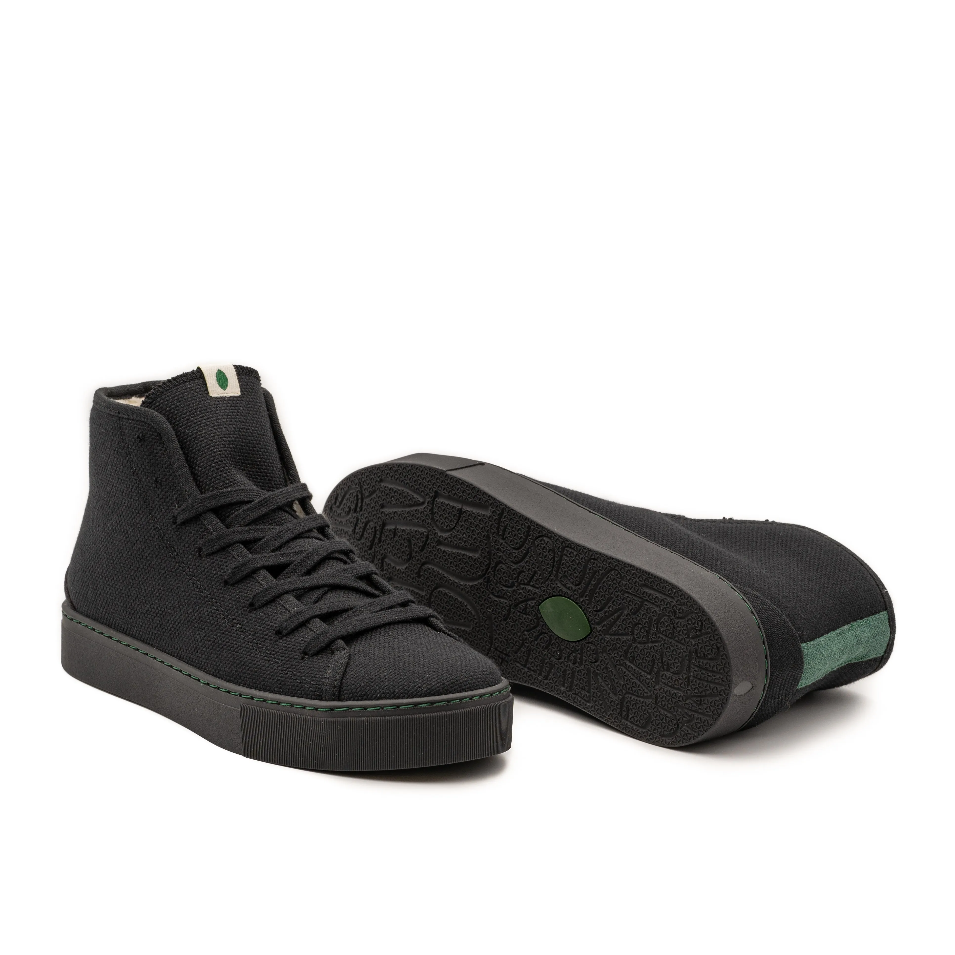 Vegan winter bootie black PLA005