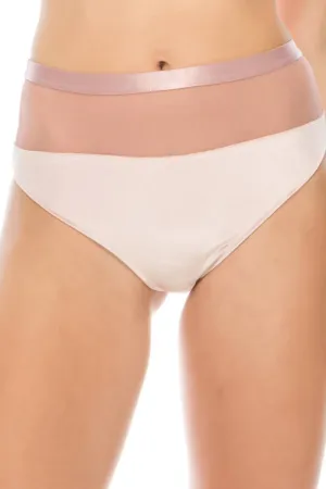 Velvet Hi Waist Thong