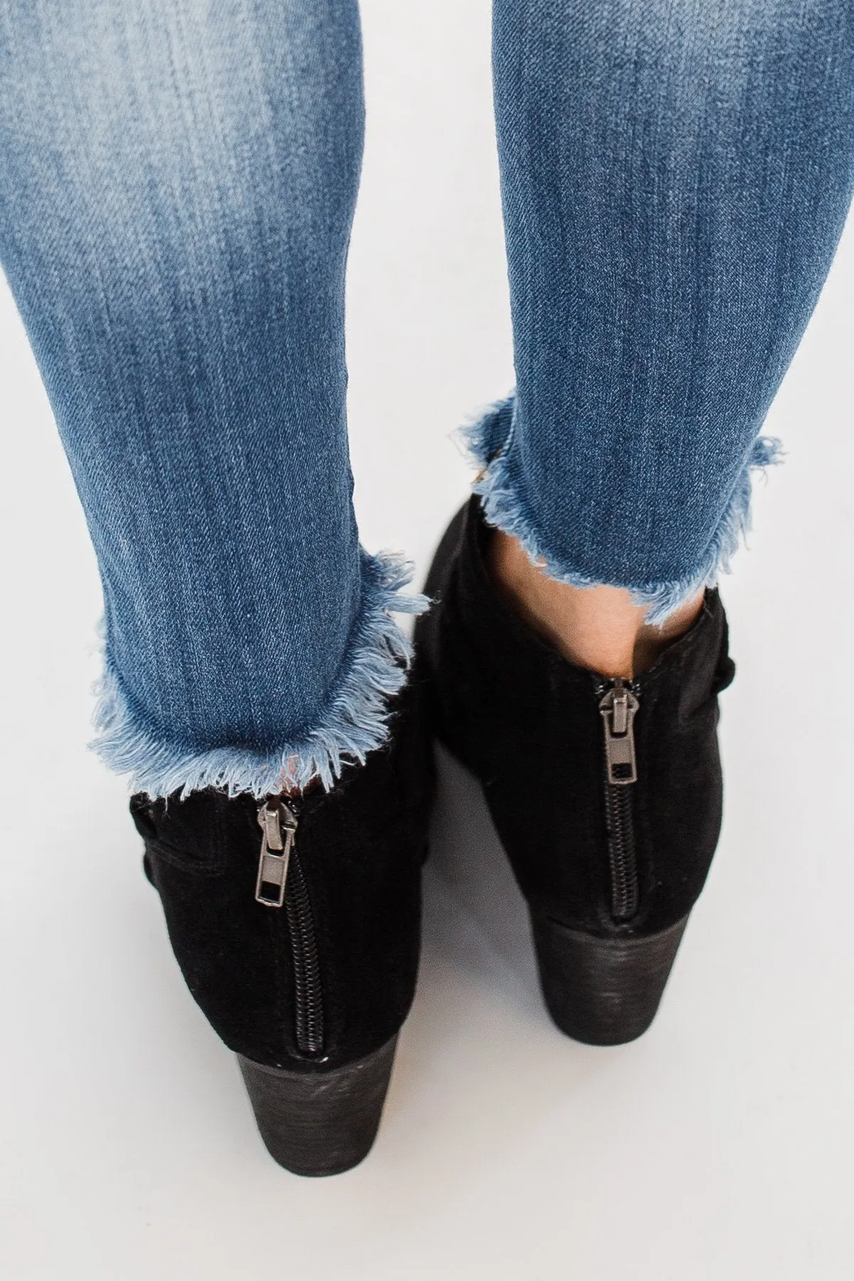 Very G Havana Booties- Black