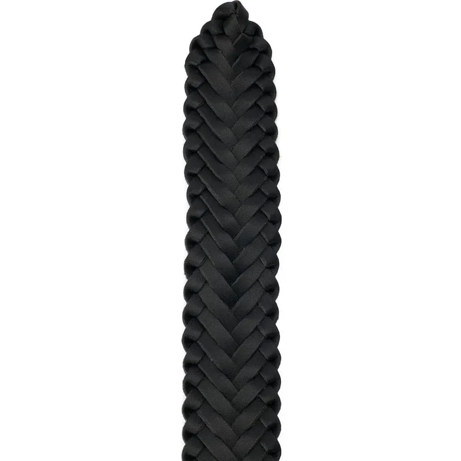 Weave Men's Vegan Leather Belt | Black