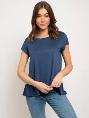WOMEN'S RUFFLE TUNIC TOP