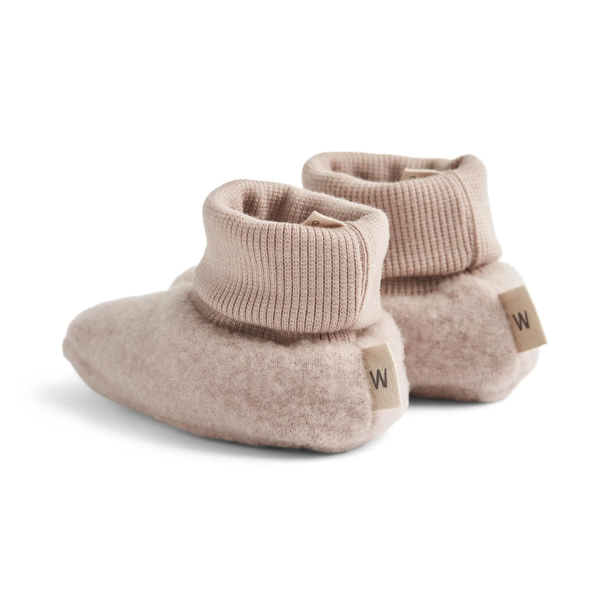 Wool Fleece Booties Lei