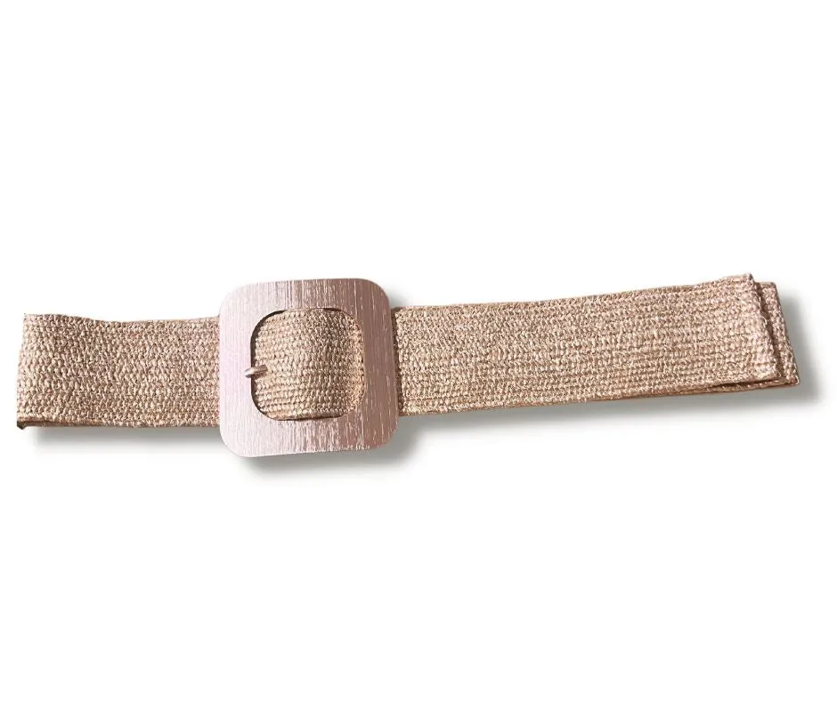 Woven elastic belt