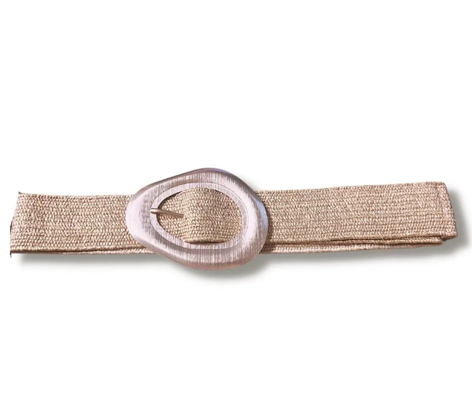 Woven elastic belt