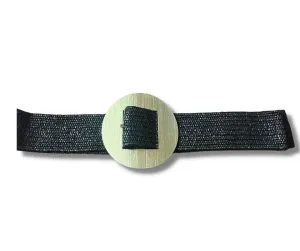 Woven elastic belt