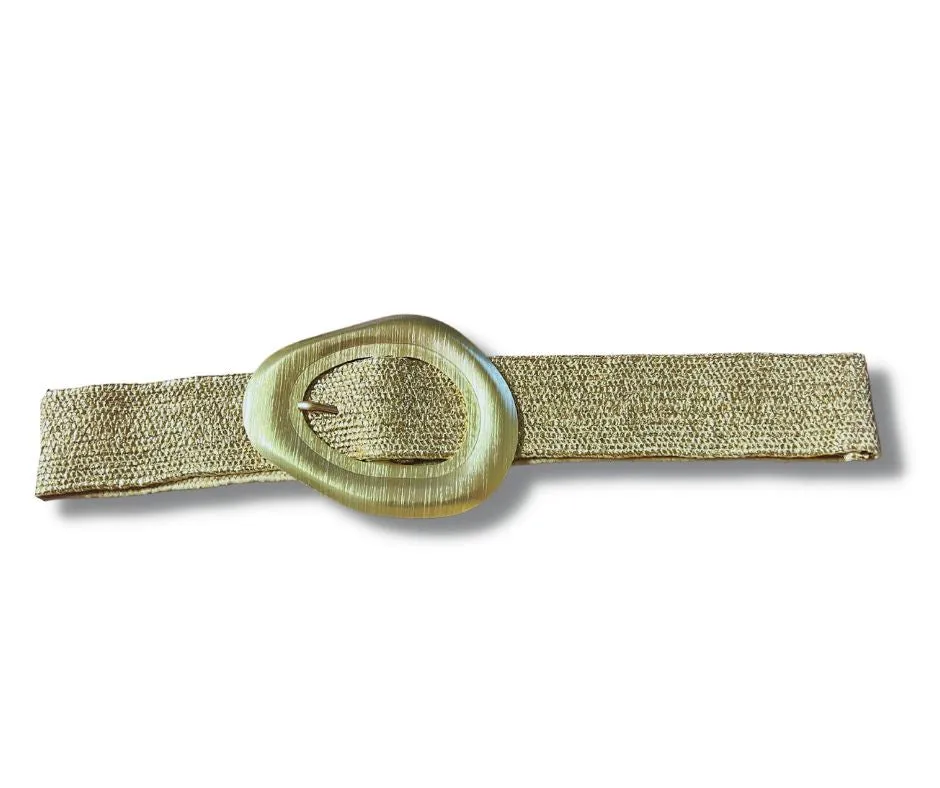 Woven elastic belt