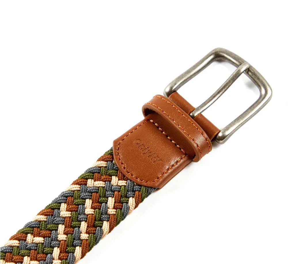 Woven Leather Belt