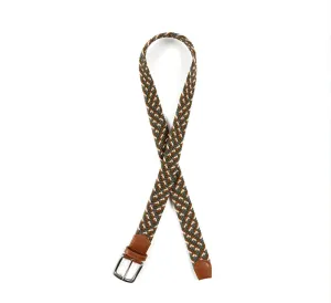 Woven Leather Belt