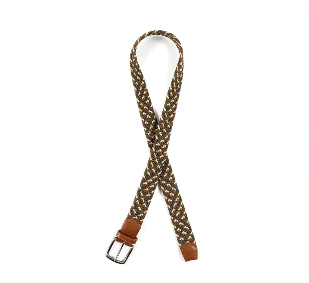 Woven Leather Belt