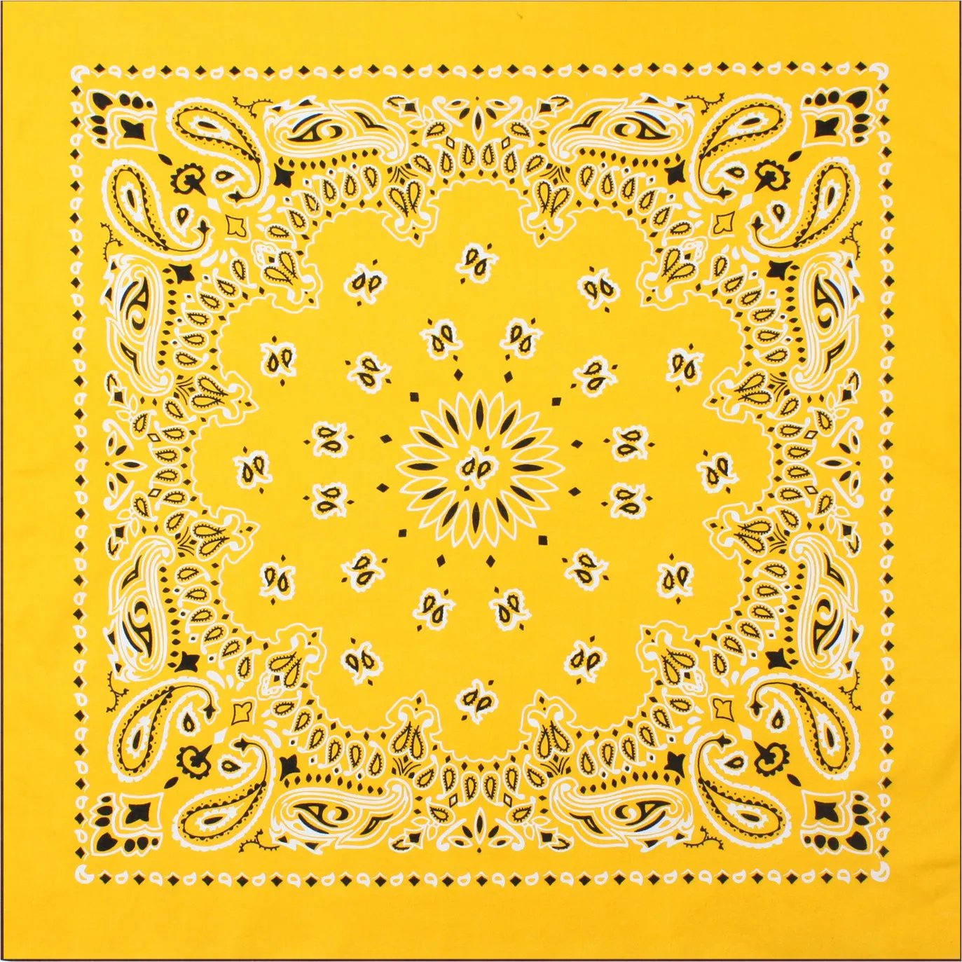 Yellow Trainmen Jumbo Bandana 27 in. x 27 in.